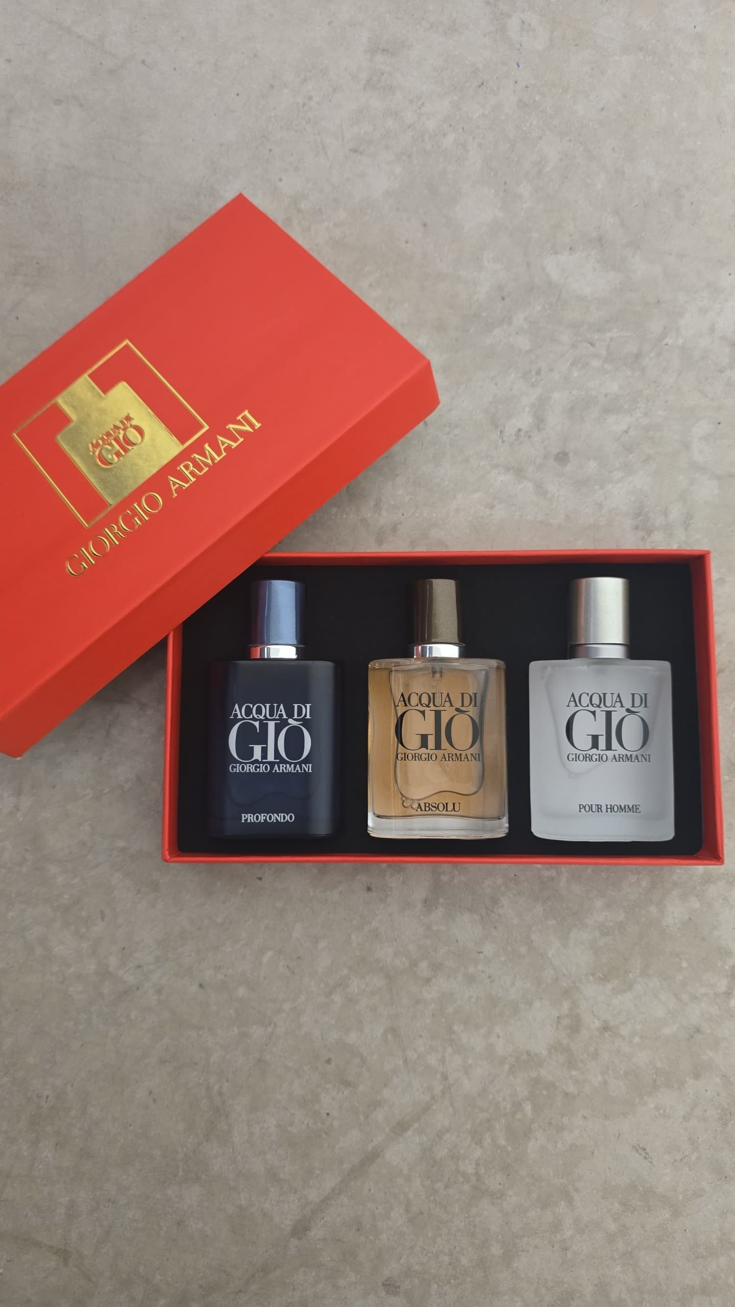 Armani Acqua Di Gio Mini's 3 x 30ml