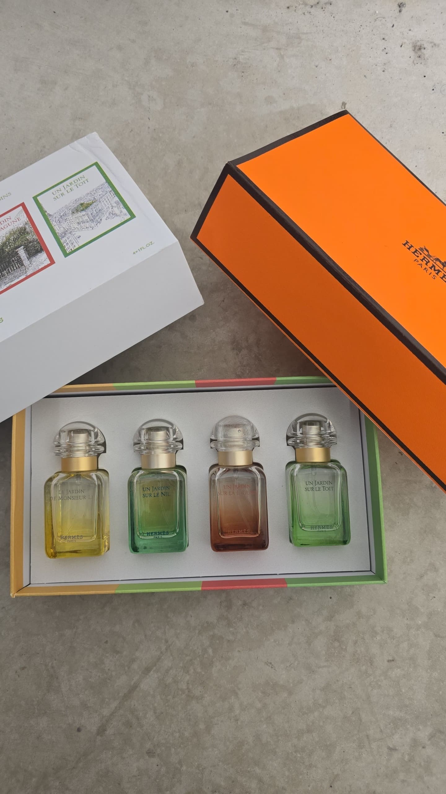 Hermes Jardin Mini's 4 x 30ml